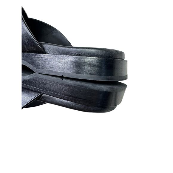 Cole Haan Goldwyn 2.0 Crisscross Sandal Men's Black Size 10 M - Picture 7 of 10